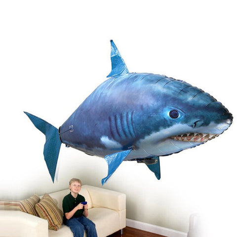 Image of Remote Control Shark Toys Air Swimming Fish